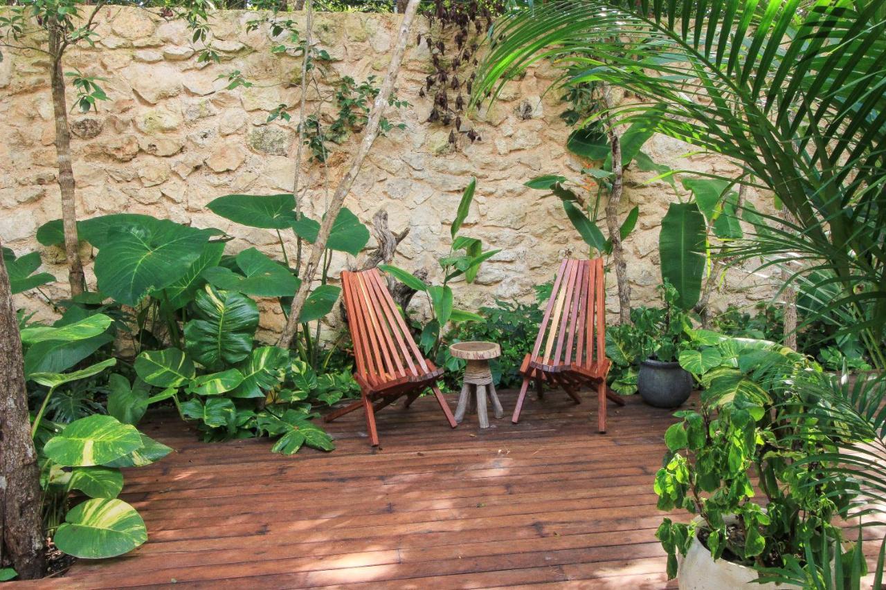 טולום Elegant Boho Style Villa Jungle Views In Rooftop Deck & Outstanding Raw Pool In Holistika מראה חיצוני תמונה